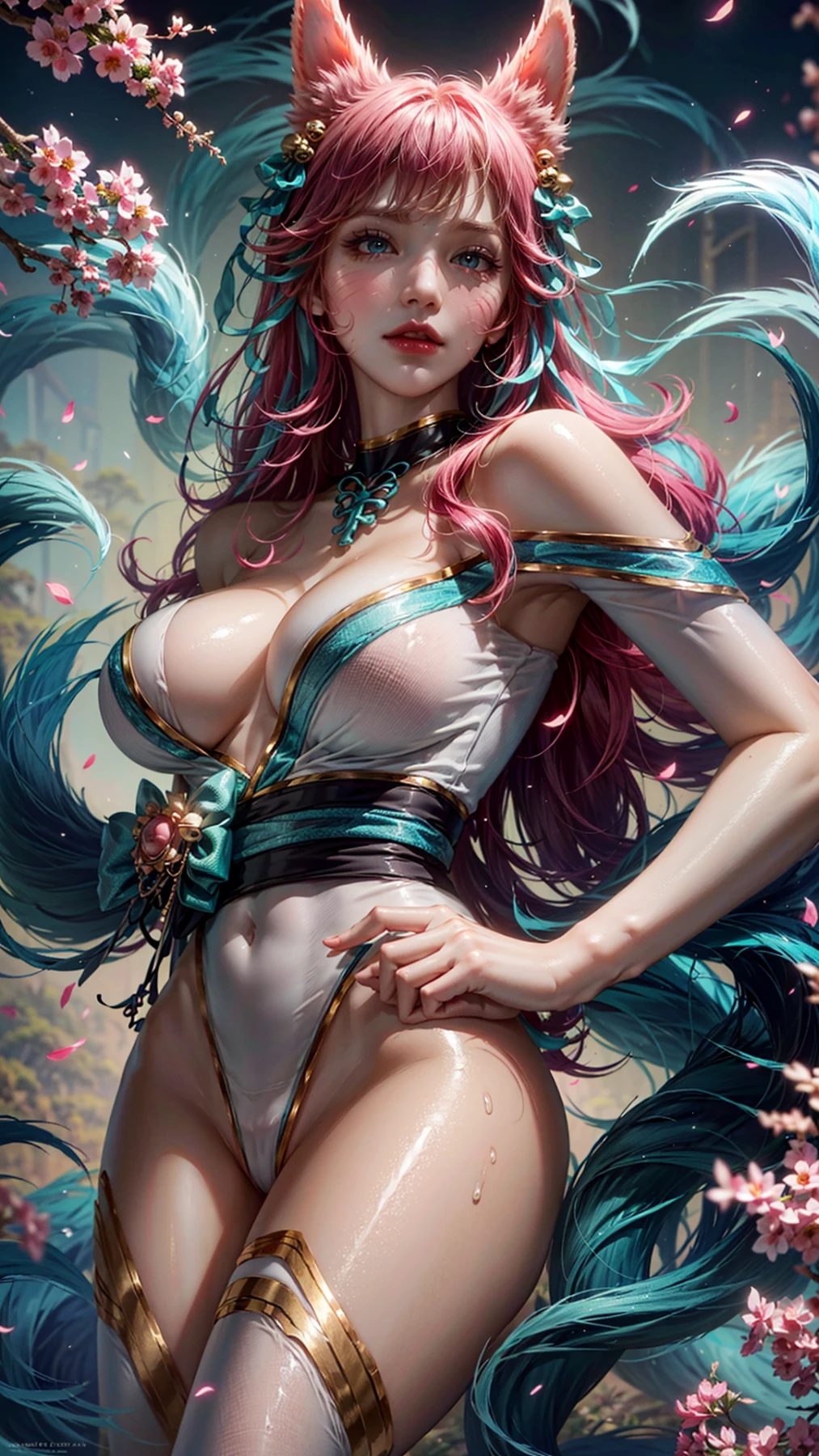 Ahri Blossom 2k Hentai by RaidenMikasa - Uncensored - Hentai Image 10