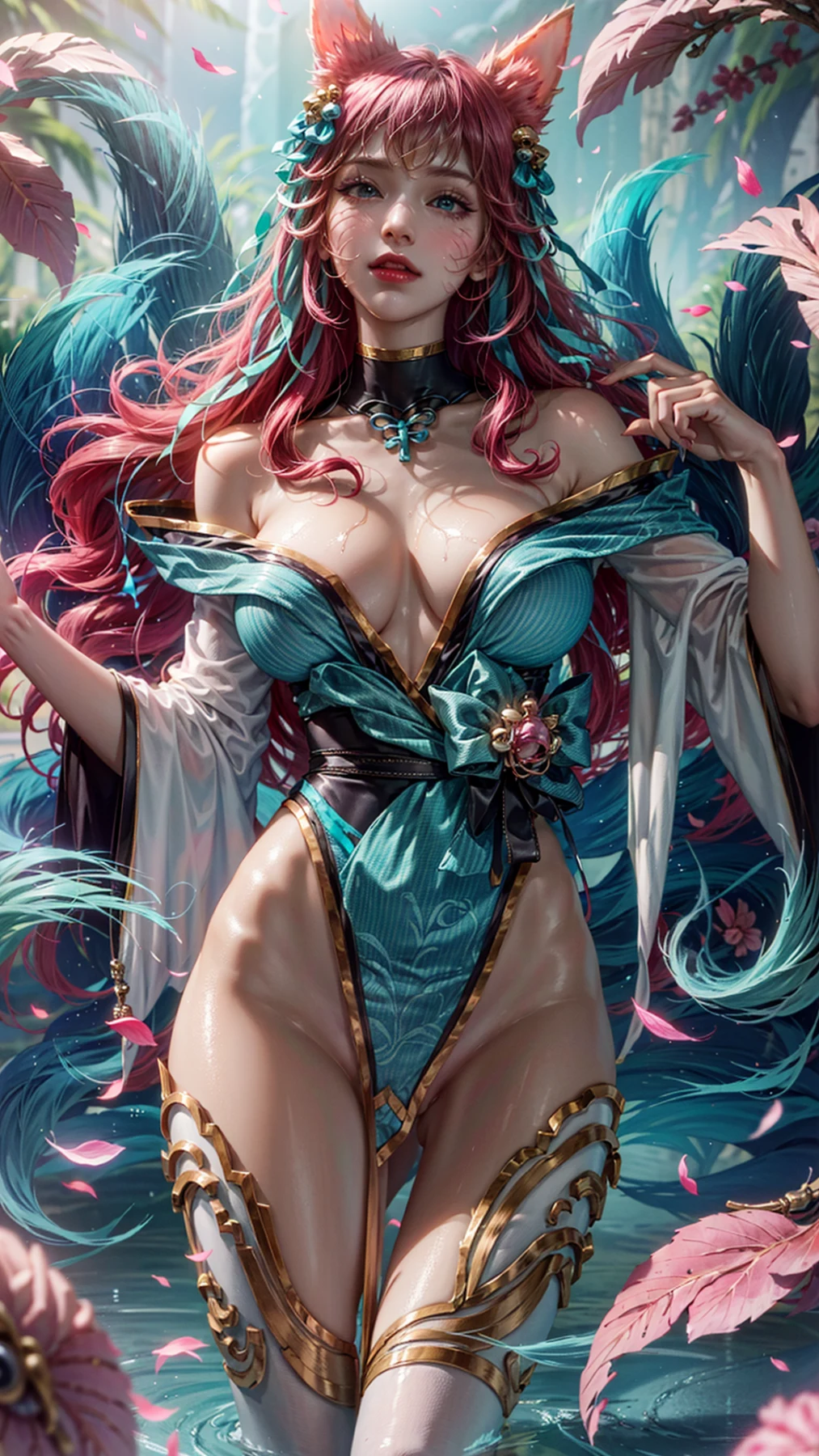 Ahri Blossom 2k Hentai by RaidenMikasa - Uncensored - Hentai Image 11