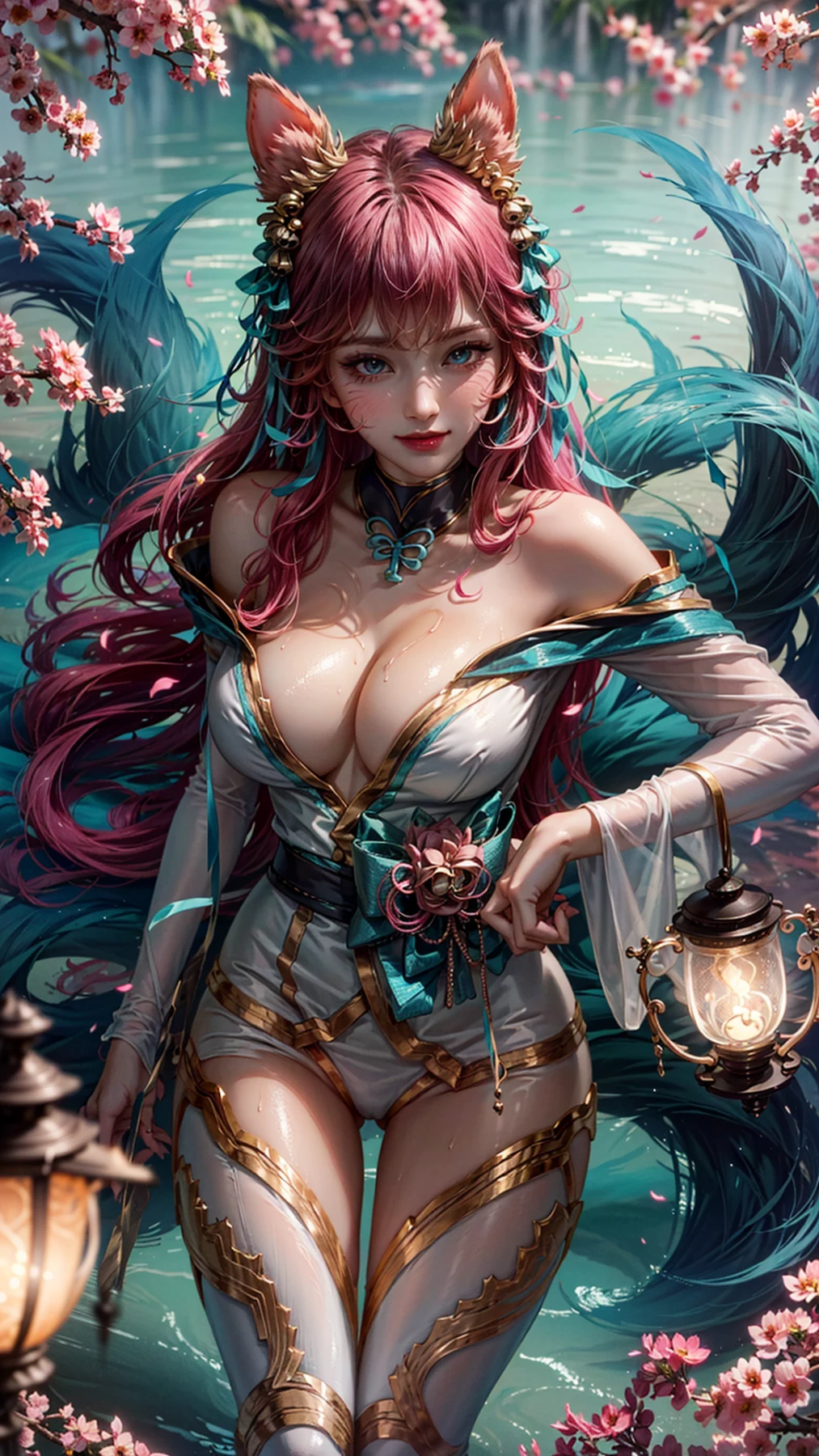 Ahri Blossom 2k Hentai by RaidenMikasa - Uncensored - Hentai Image 17