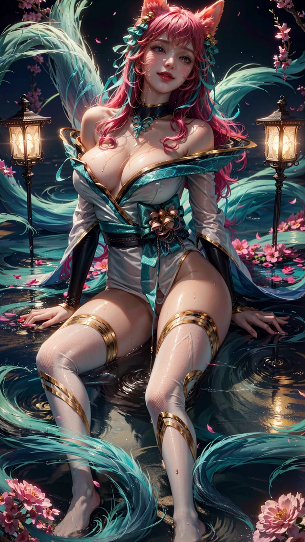 Ahri Blossom 2k Hentai by RaidenMikasa - Uncensored - Hentai Image 20