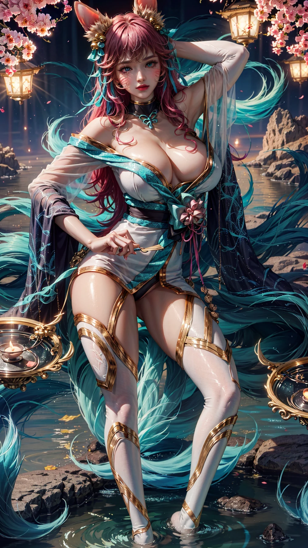 Ahri Blossom 2k Hentai by RaidenMikasa - Uncensored - Hentai Image 6