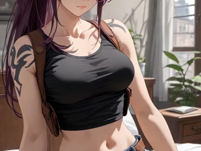 レヴィ - Black Lagoon Sex by Sakura Illustration