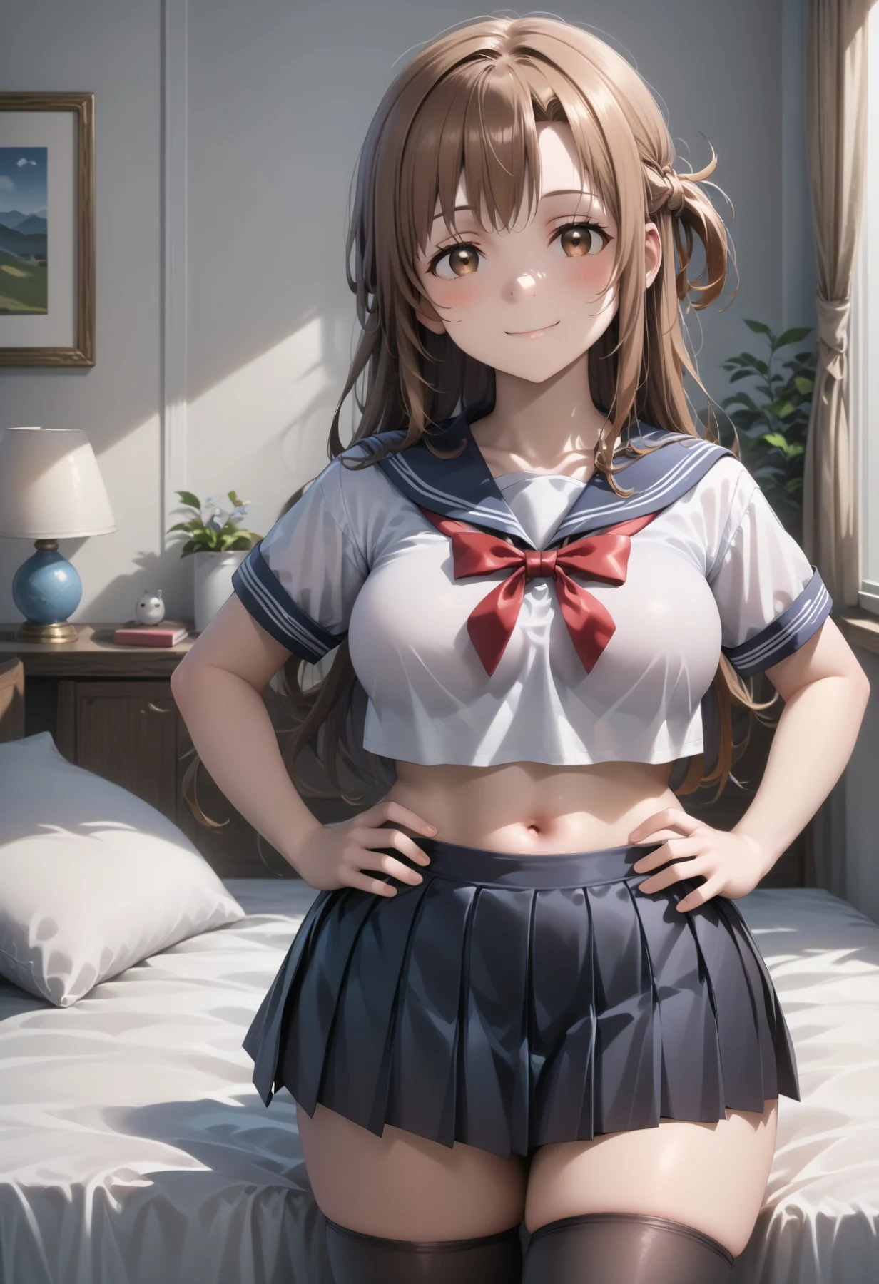 Yuuki Asuna // Poll results // School Uniform Hentai by rine_ai - Uncensored - Hentai Image 12