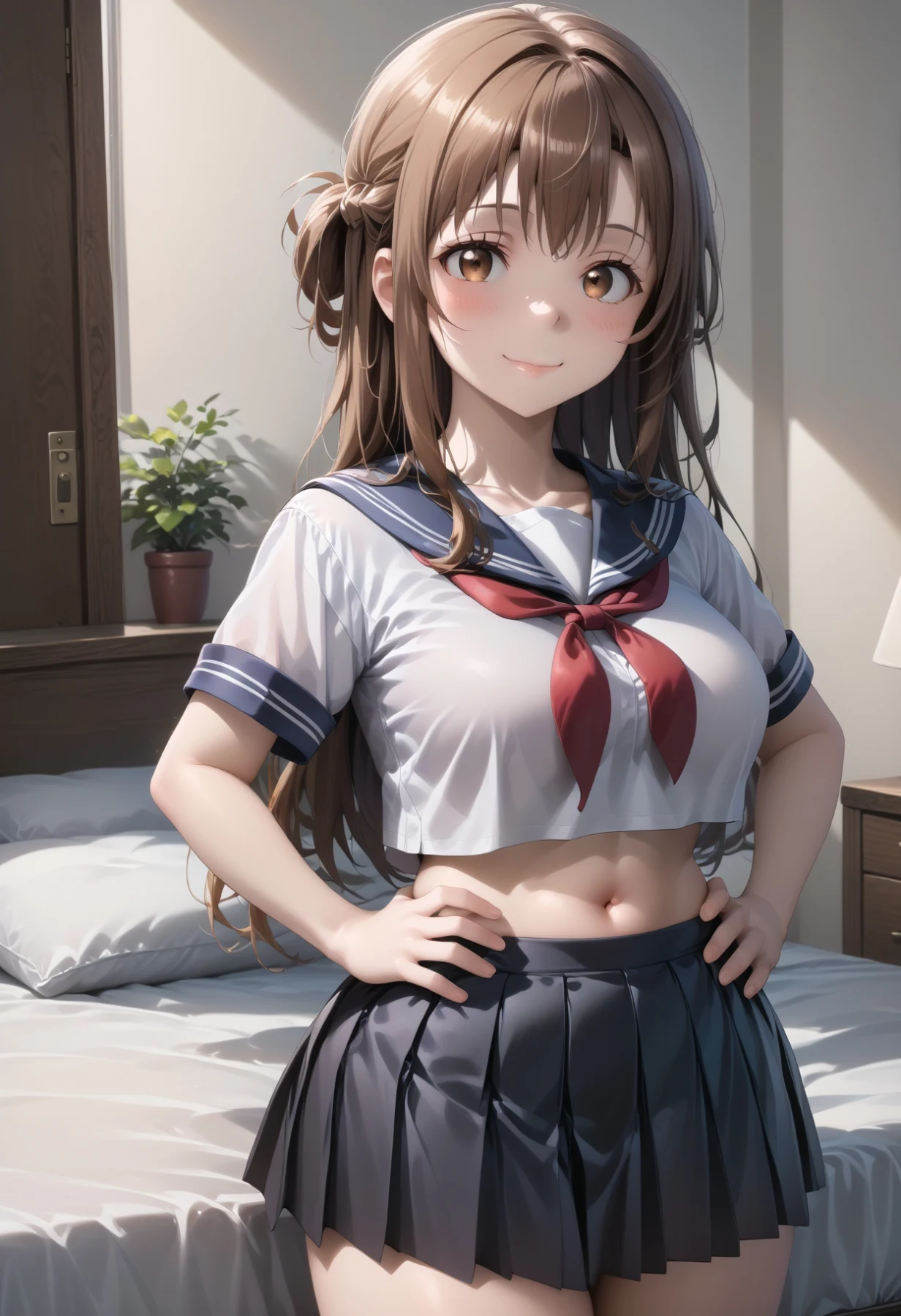 Yuuki Asuna // Poll results // School Uniform Hentai by rine_ai - Uncensored - Hentai Image 14