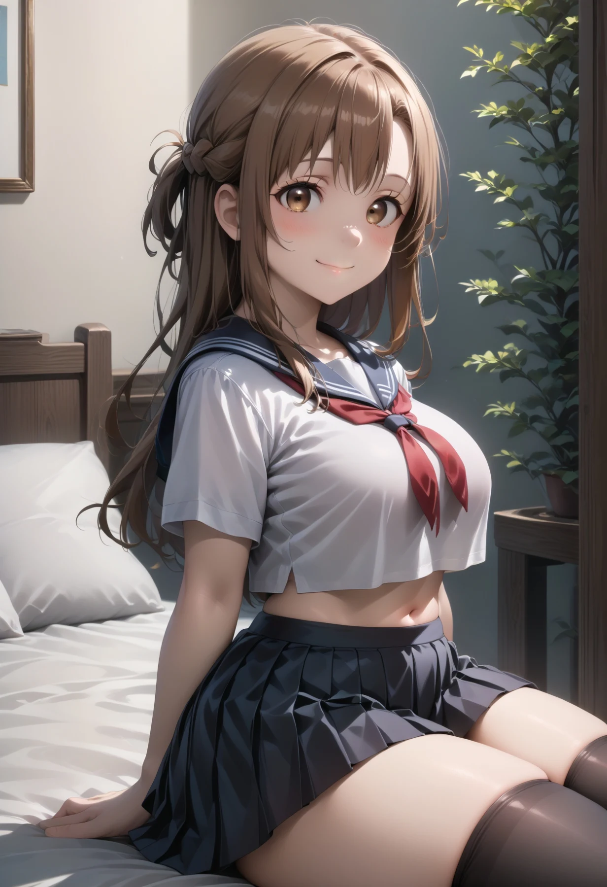 Yuuki Asuna // Poll results // School Uniform Hentai by rine_ai - Uncensored - Hentai Image 3