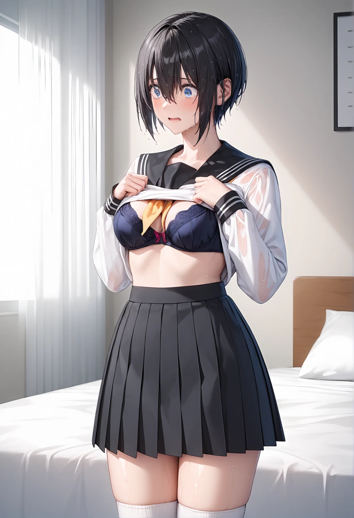 NONOA/Undressing🔞 Hentai by AiArt - Uncensored - Hentai Image 8