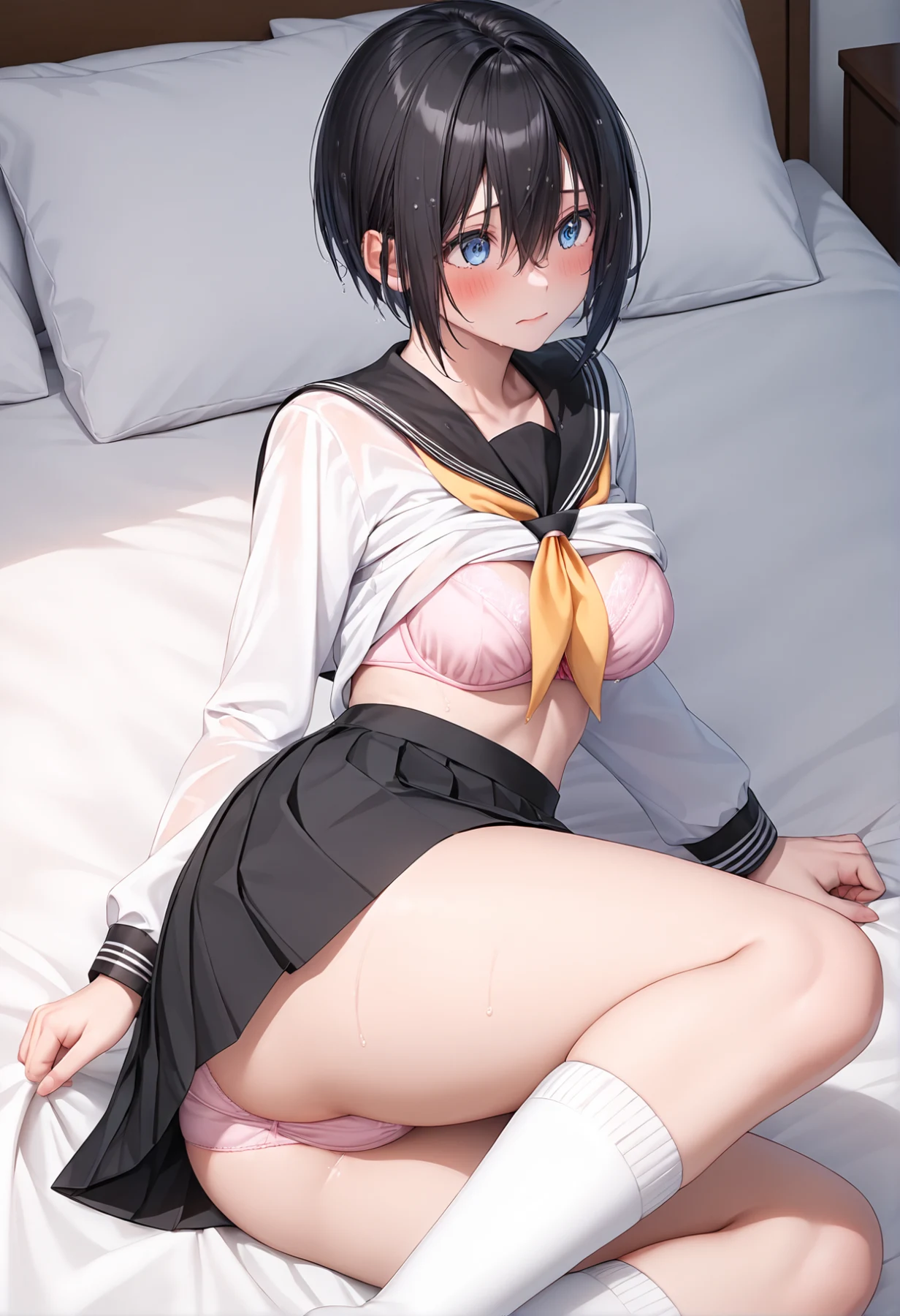 NONOA/Undressing🔞 Hentai by AiArt - Uncensored - Hentai Image 10