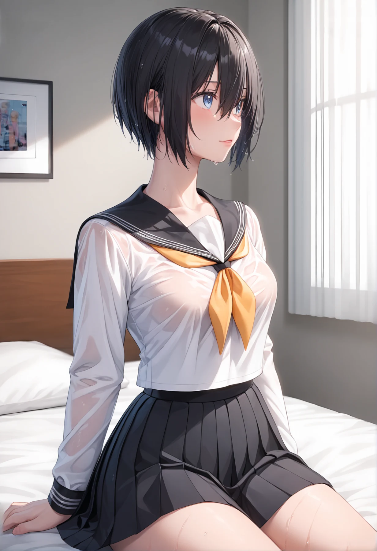 NONOA/Undressing🔞 Hentai by AiArt - Uncensored - Hentai Image 2