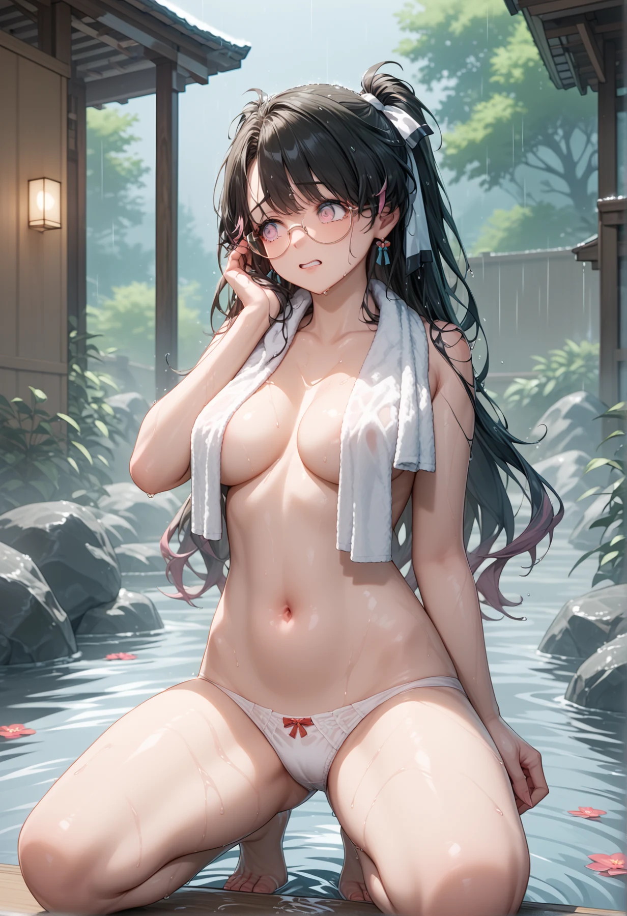Zhezhi /Hot Spring🔞 Hentai by AiArt - Uncensored - Hentai Image 13