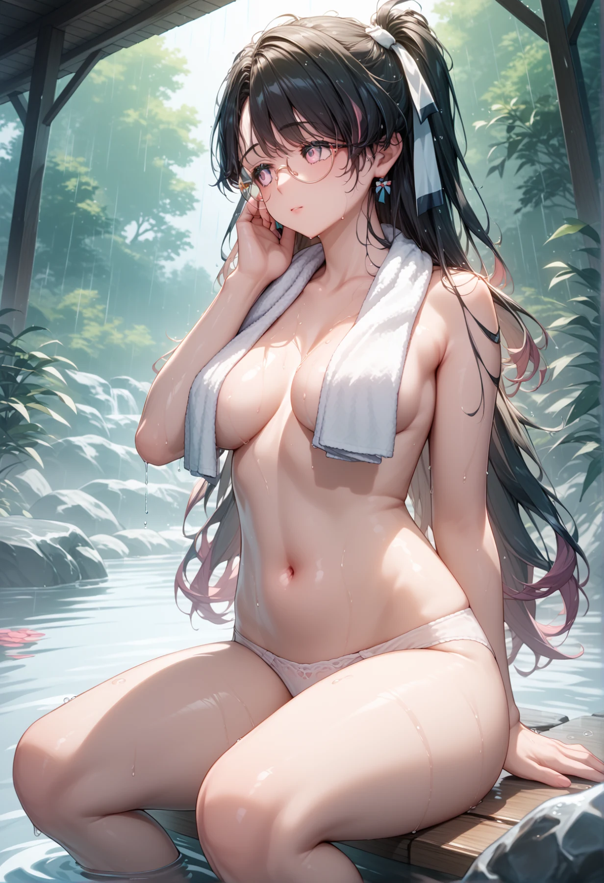 Zhezhi /Hot Spring🔞 Hentai by AiArt - Uncensored - Hentai Image 15