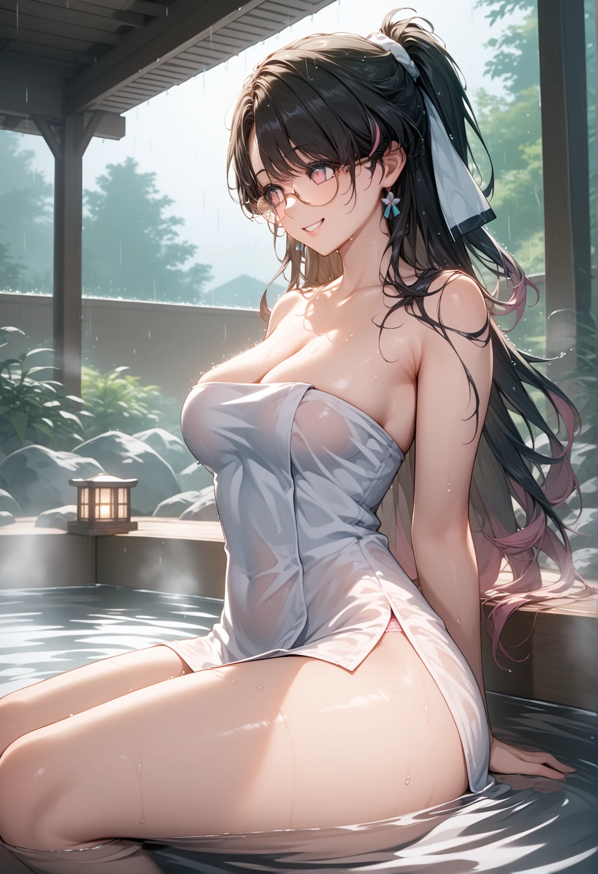 Zhezhi /Hot Spring🔞 Hentai by AiArt - Uncensored - Hentai Image 2