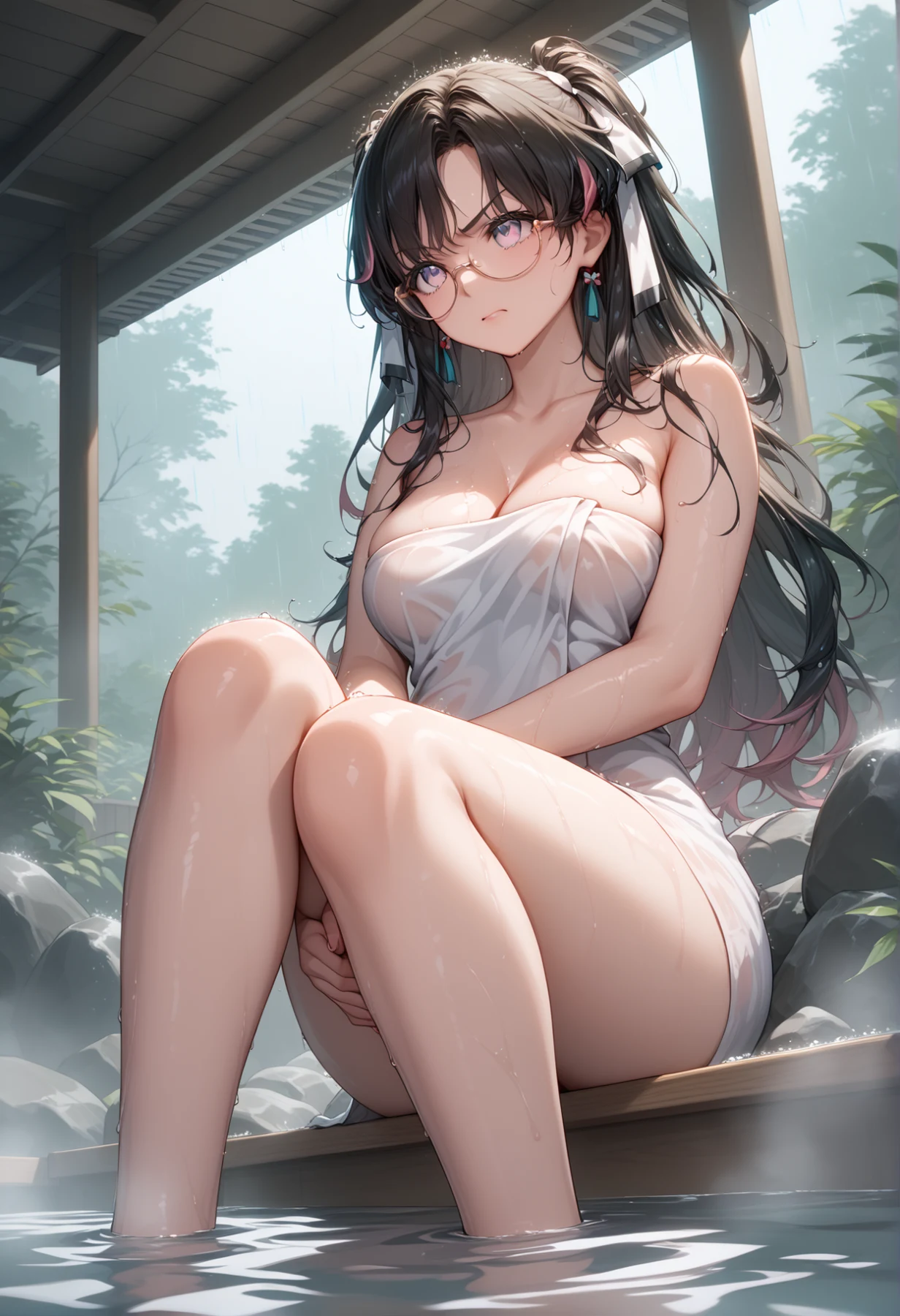 Zhezhi /Hot Spring🔞 Hentai by AiArt - Uncensored - Hentai Image 3