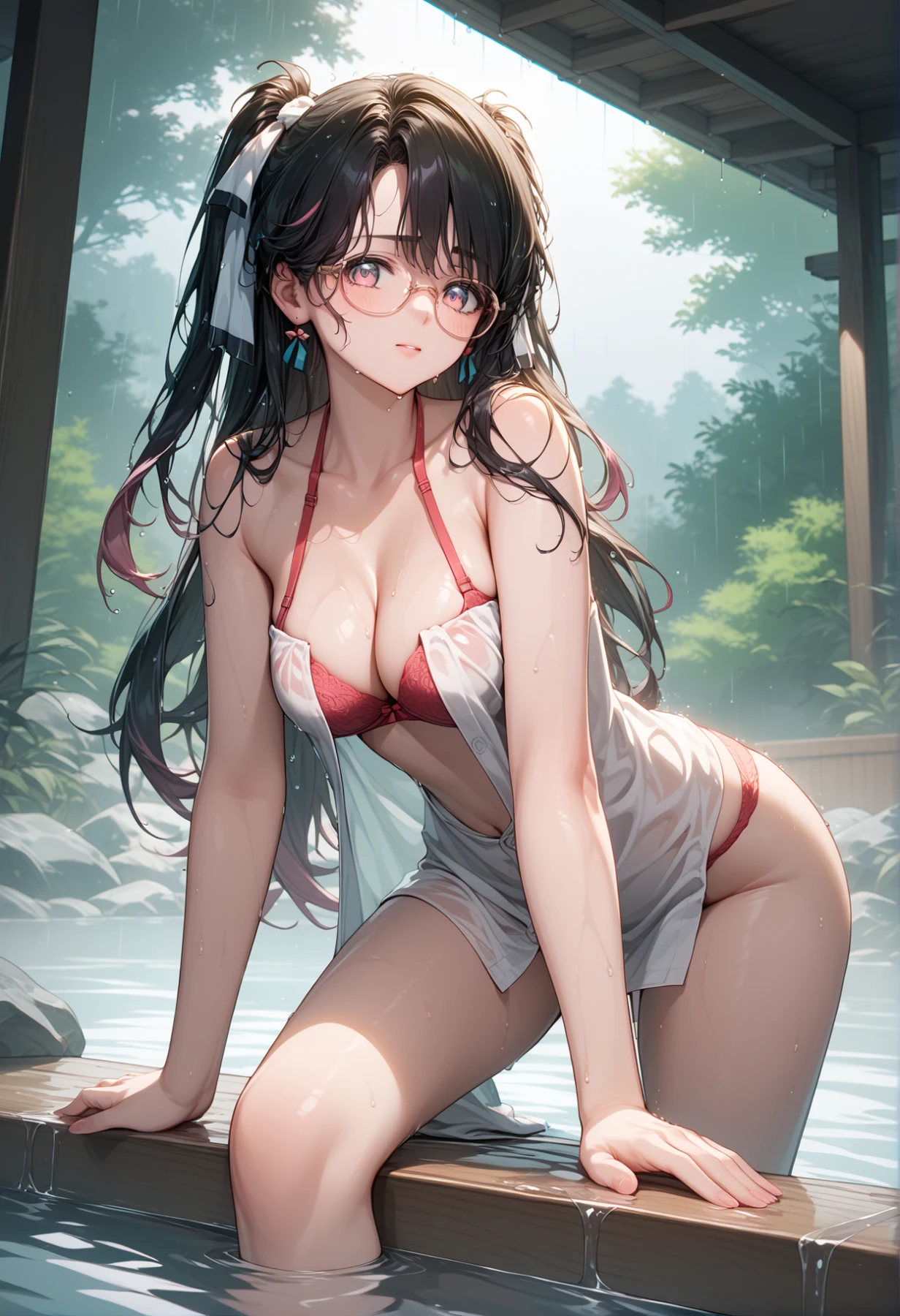 Zhezhi /Hot Spring🔞 Hentai by AiArt - Uncensored - Hentai Image 5