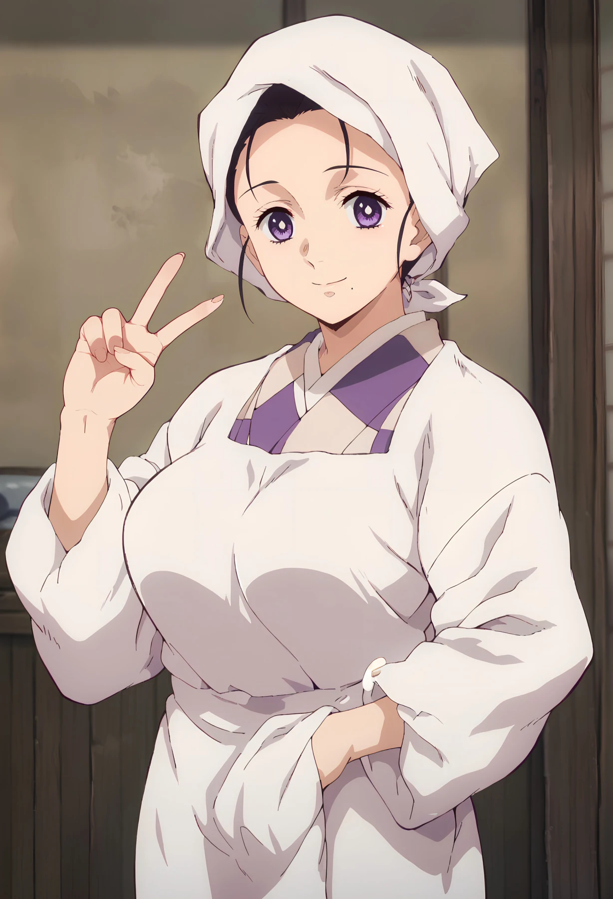 Kie, pregnant. 🎄🎁 Hentai by Ringot - Uncensored - Hentai Image 1