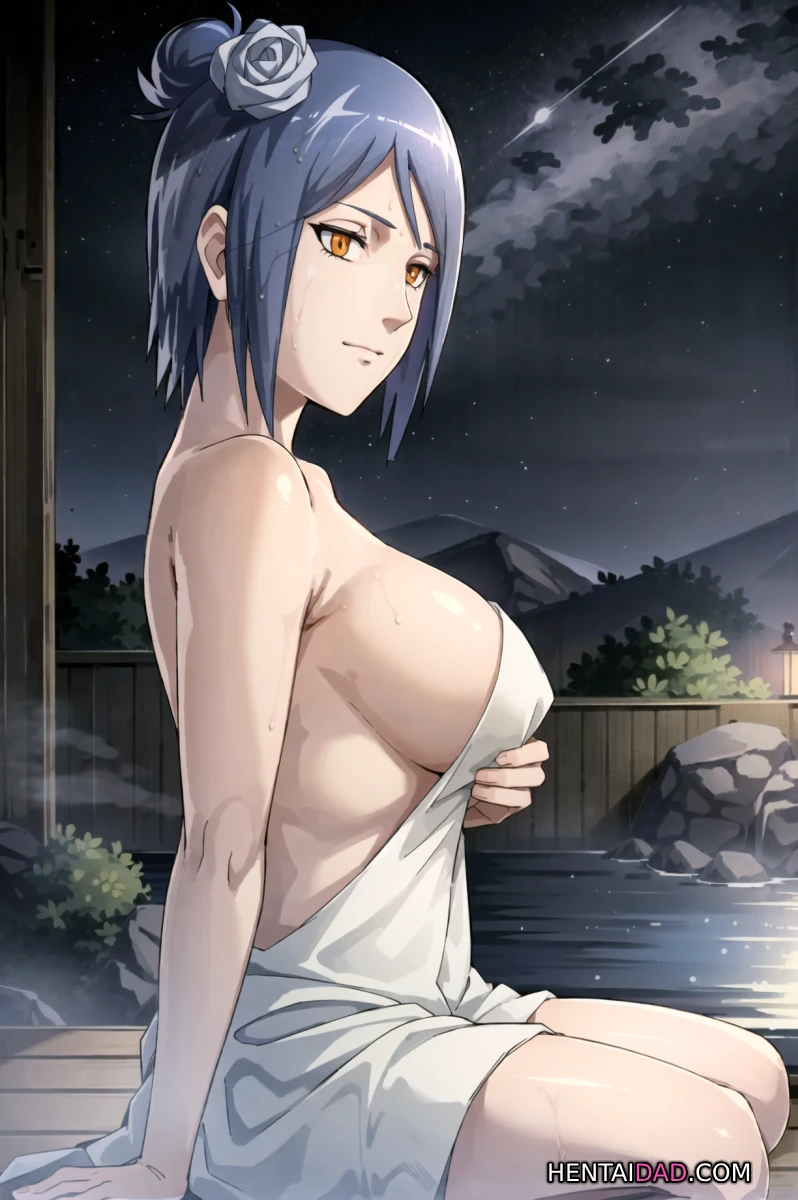 Konan Hot Springs Sex | Naruto - Hentaidad