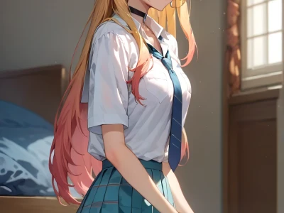 Marin Kitagawa | school uniform Sex by Koki Art