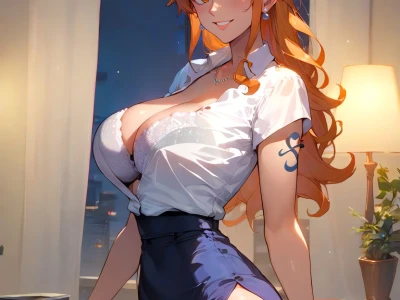 Nami | One Piece Sex by Koki Art