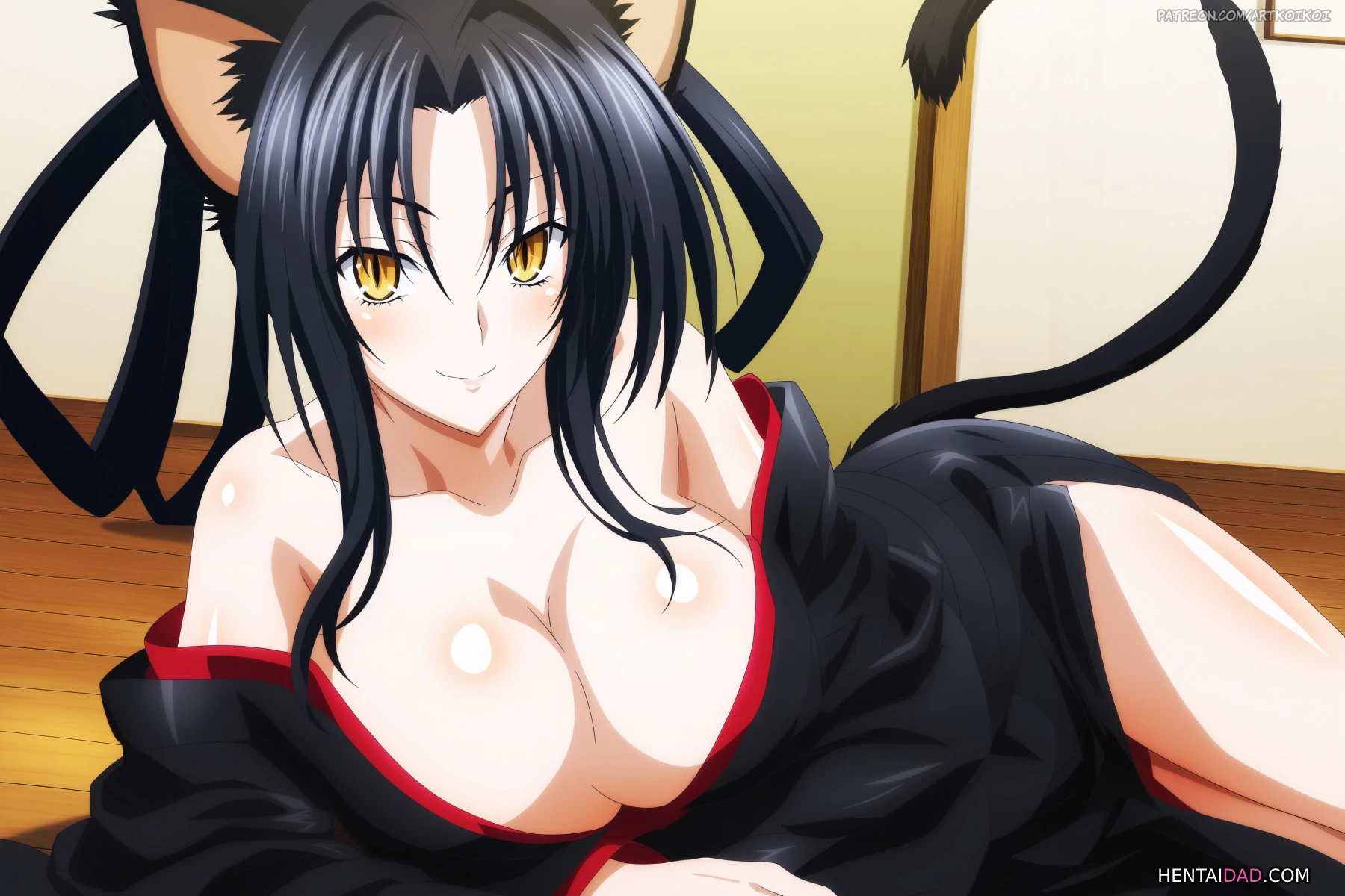 Kuroka Toujou Creampie Finale | High School DxD