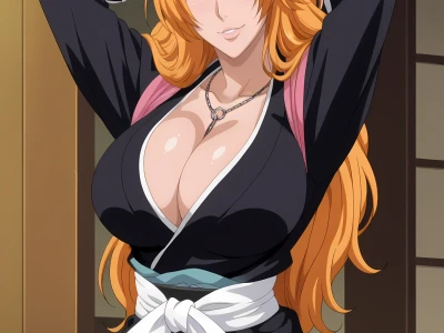 Matsumoto Rangiku Hentai by Ragnarock - Uncensored