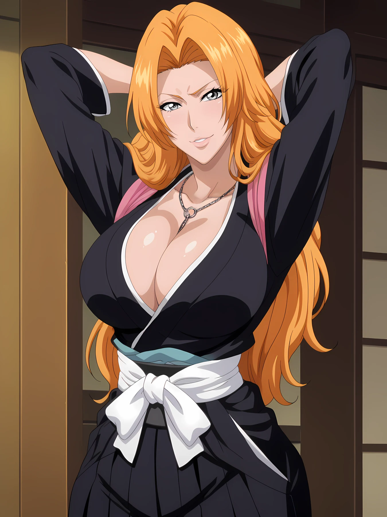Matsumoto Rangiku Hentai by Ragnarock - Uncensored - Hentai Image 1