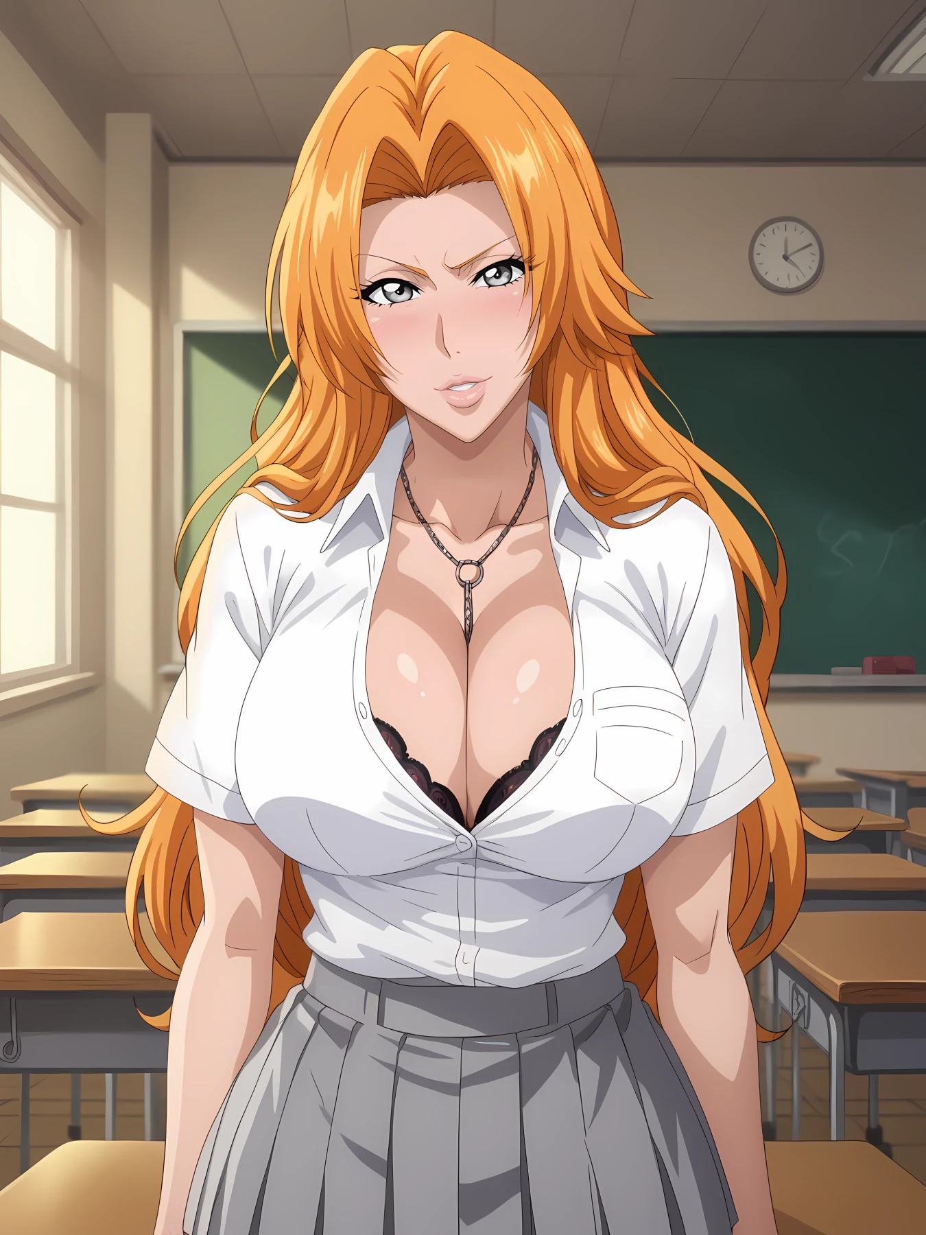 Matsumoto Rangiku Hentai by Ragnarock - Uncensored - Hentai Image 6
