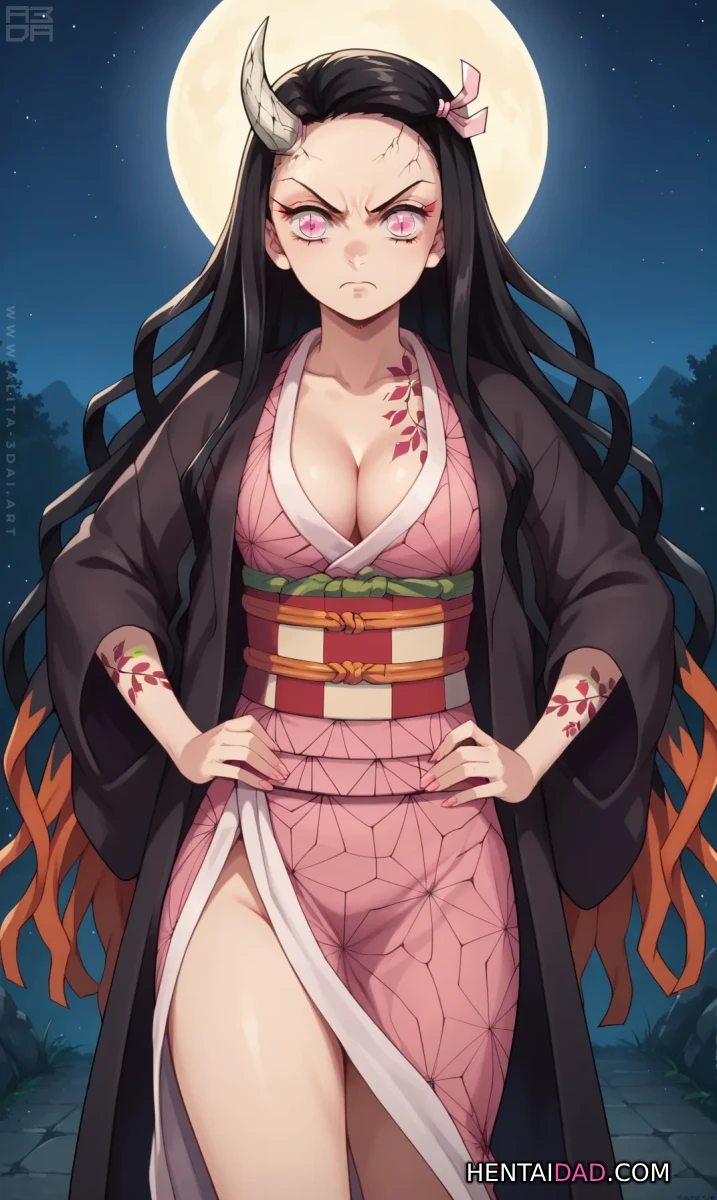 Nezuko Kamado Adult Berserk Demon Form | Demon Slayer