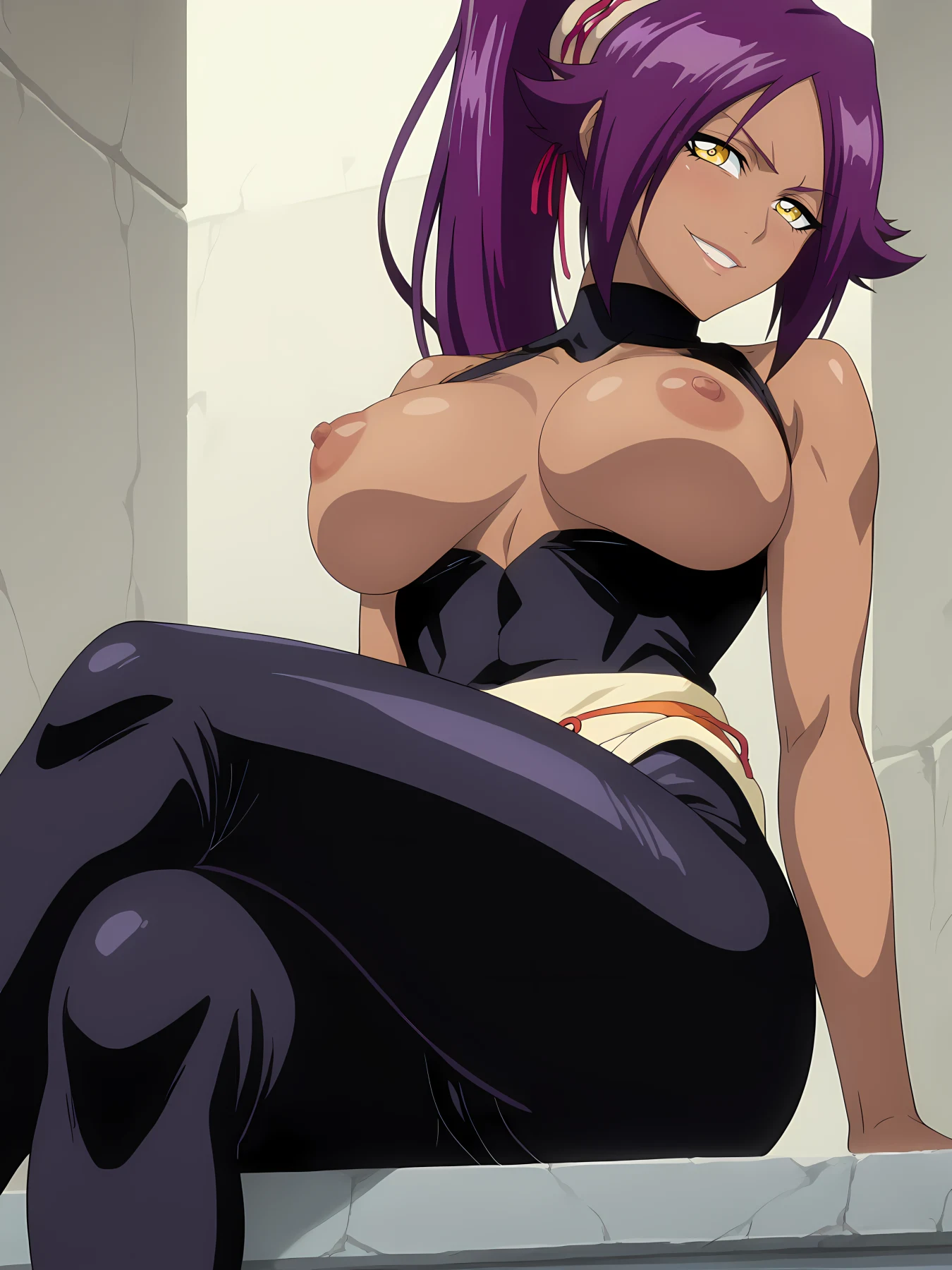 Shihoin Yoruichi Hentai by Ragnarock - Uncensored - Hentai Image 5