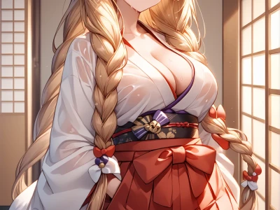 Athena/kimono undressing🔞 Sex by AiArt