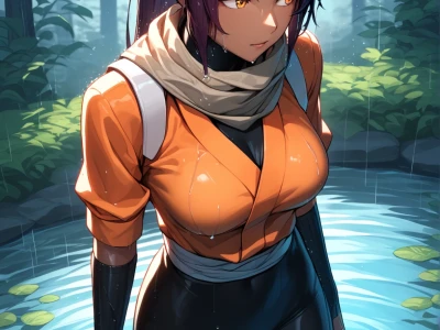 Yoruichi /torn clothes🔞 Sex by AiArt