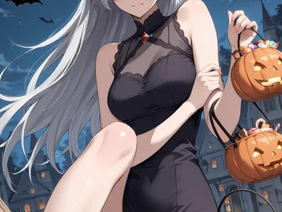 엘리스 폰 아타락시아_할로윈｜나혼자 만렙 뉴비｜Alice von Ataraxia_halloween｜Solo Max-Level Newbie Sex by OneDollar