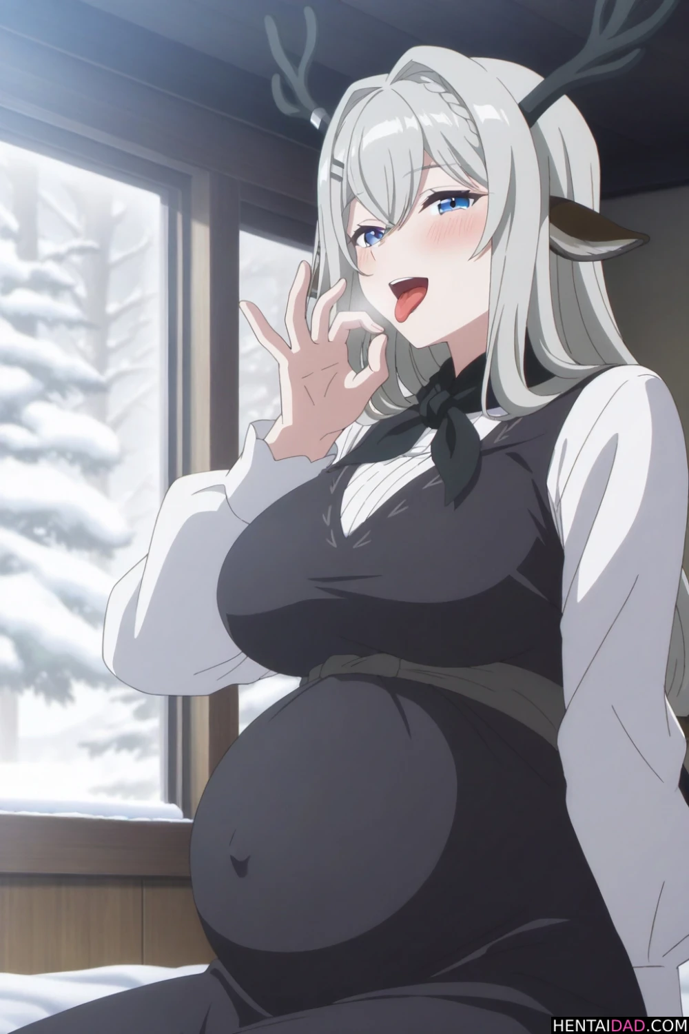 Footjob (Game) hentai illustration #95