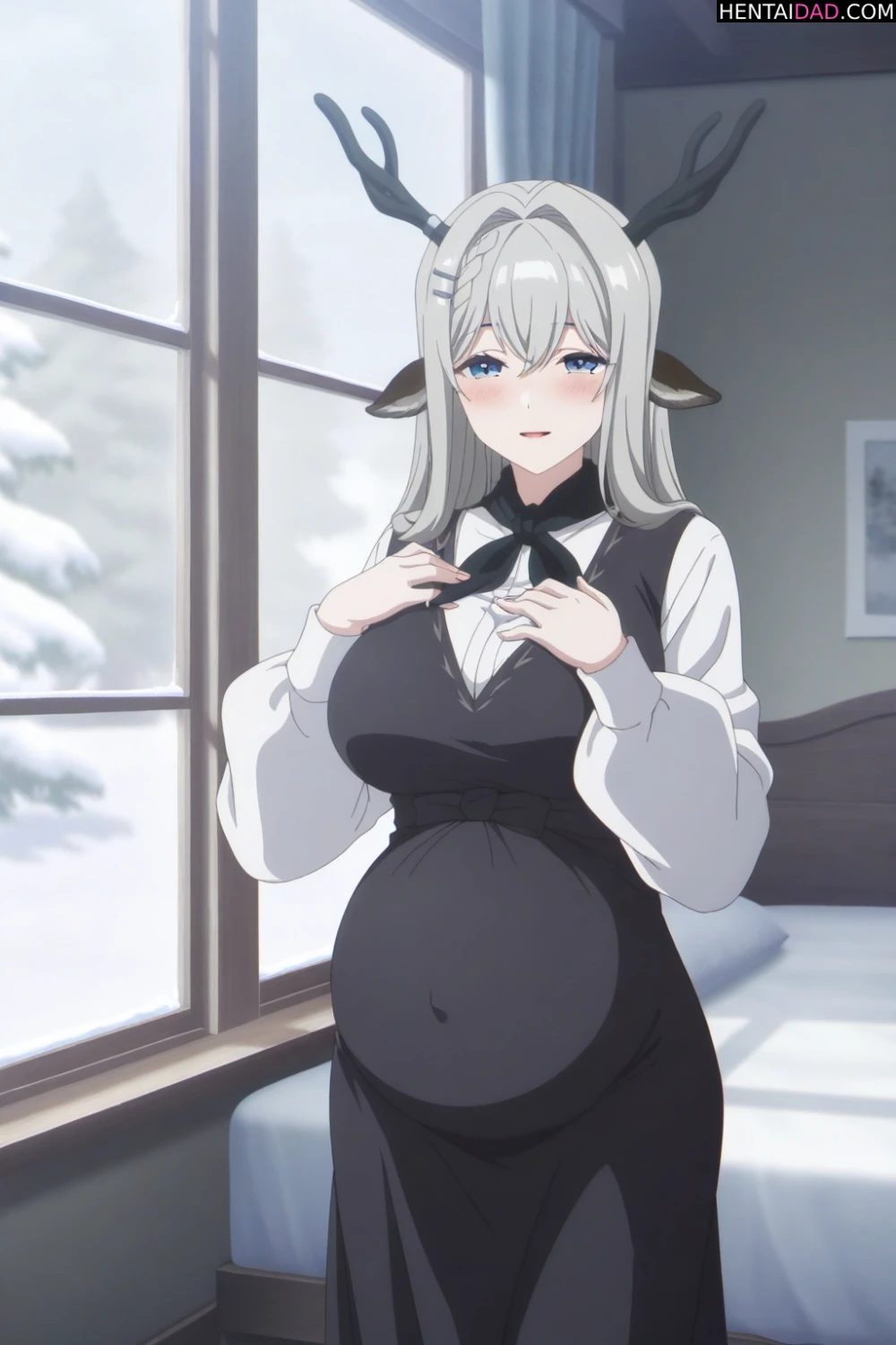 Arknights (Pregnant) hentai illustration #116