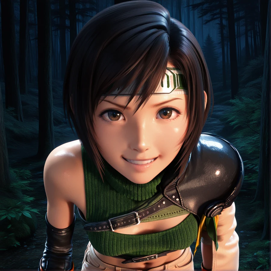 Commission Angry Yuffie コミッション：怒ったユフィ Hentai by Hammiai - Uncensored - Hentai Image 1