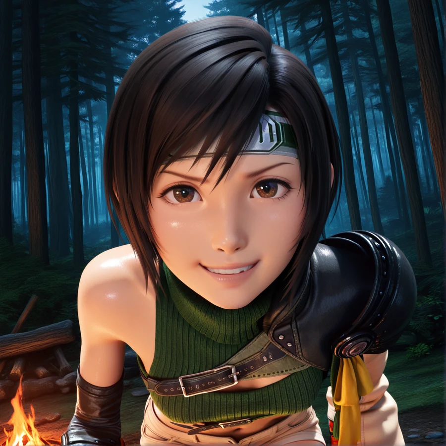 Commission Angry Yuffie コミッション：怒ったユフィ Hentai by Hammiai - Uncensored - Hentai Image 3