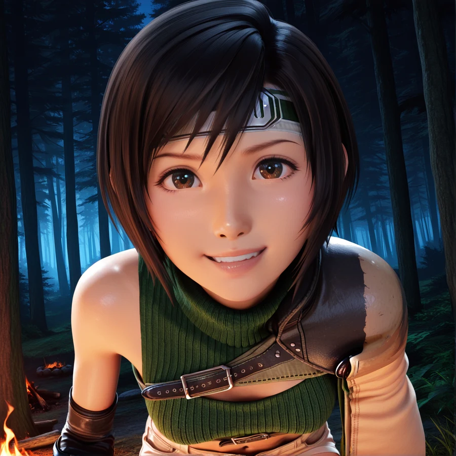 Commission Angry Yuffie コミッション：怒ったユフィ Hentai by Hammiai - Uncensored - Hentai Image 6