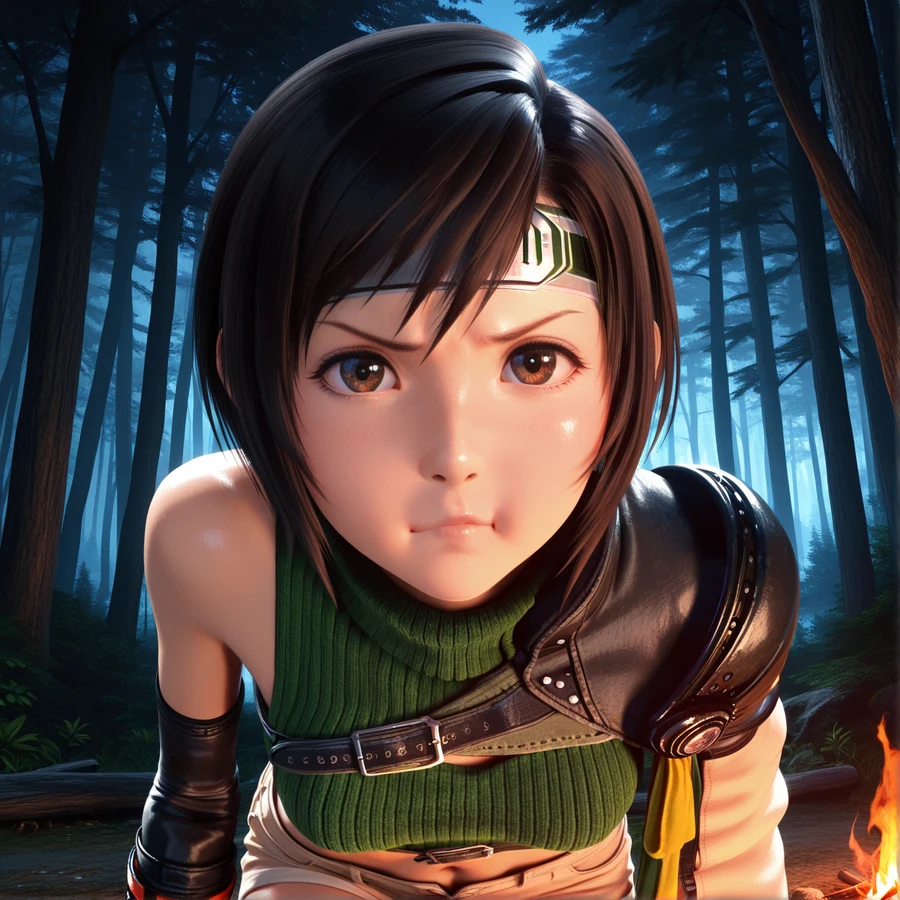 Commission Angry Yuffie コミッション：怒ったユフィ Hentai by Hammiai - Uncensored - Hentai Image 8