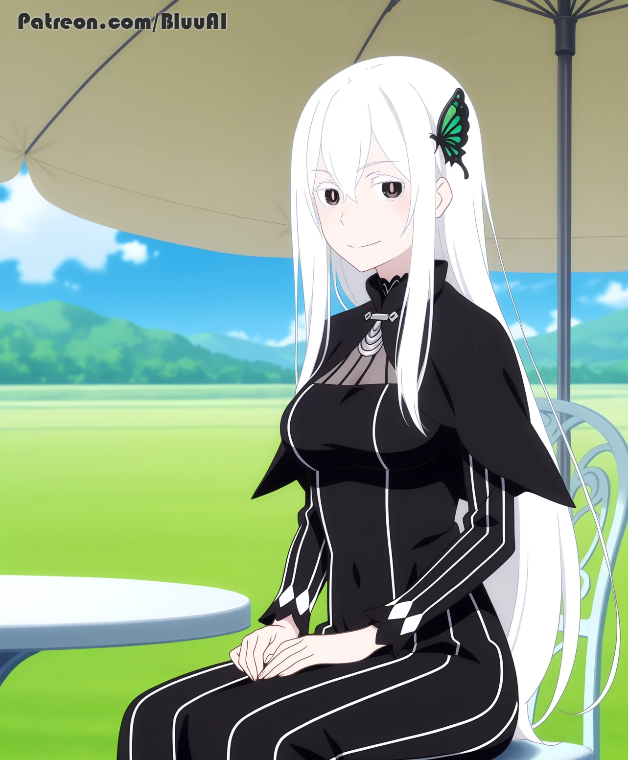 Echidna | Re:Zero Hentai by Bluu AI - Uncensored - Image 1