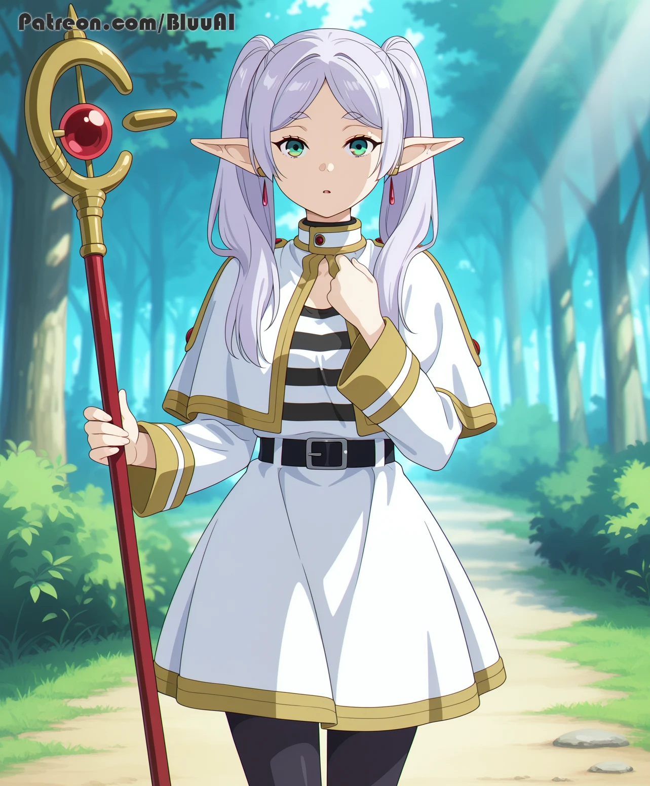 Frieren | Frieren: Beyond Journey's End Hentai by Bluu AI - Uncensored - Hentai Image 1