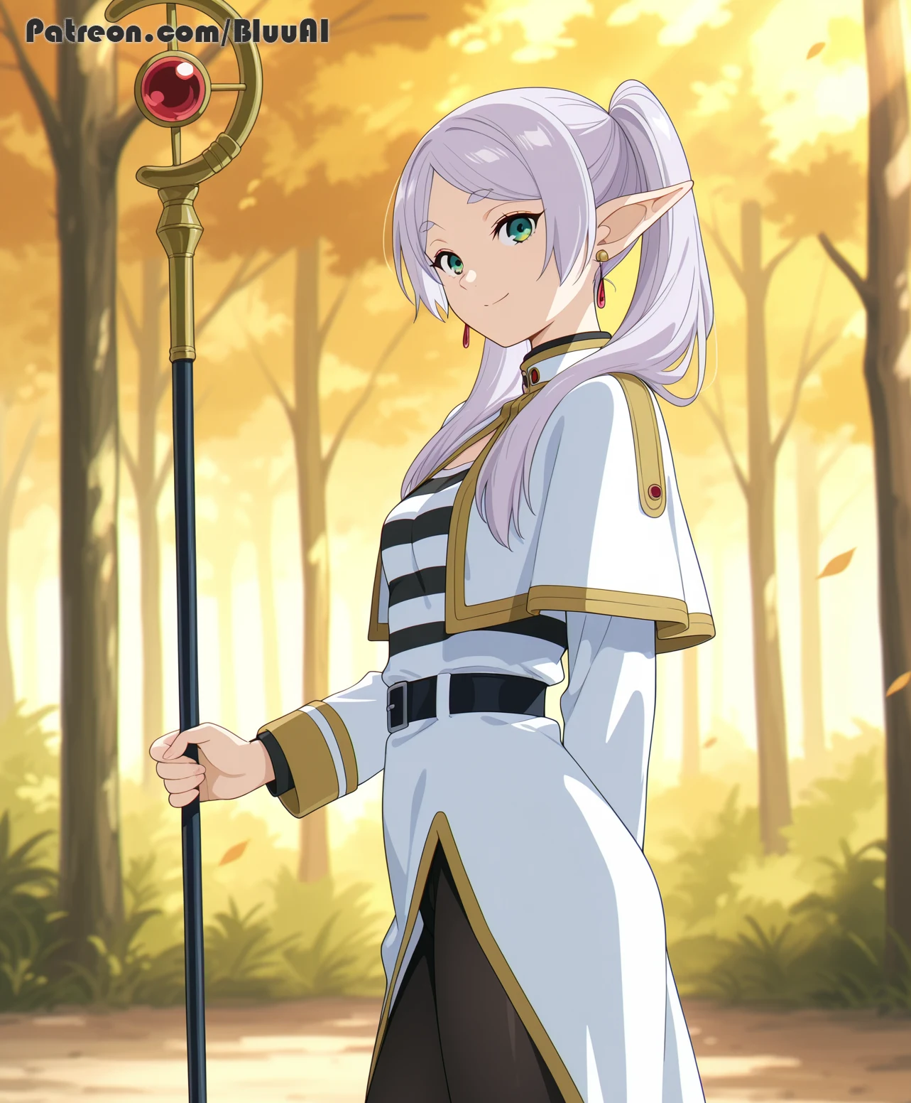 Frieren | Frieren: Beyond Journey's End Hentai by Bluu AI - Uncensored - Hentai Image 2