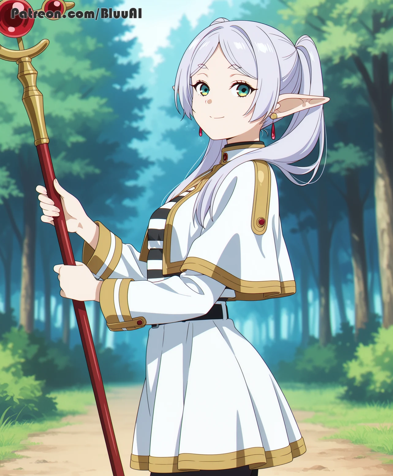 Frieren | Frieren: Beyond Journey's End Hentai by Bluu AI - Uncensored - Hentai Image 3