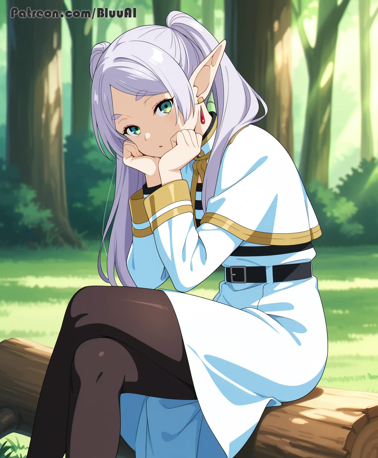 Frieren | Frieren: Beyond Journey's End Hentai by Bluu AI - Uncensored - Hentai Image 4