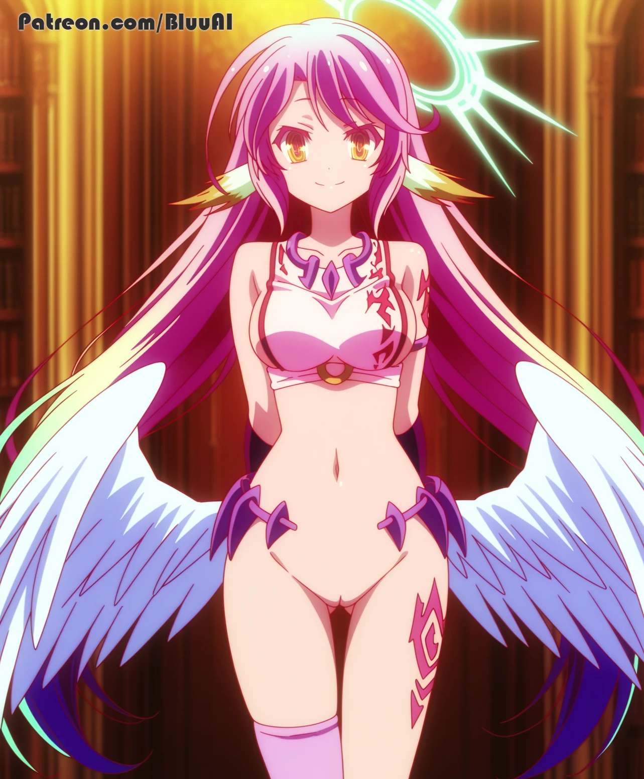 Jibril | No Game No Life Hentai by Bluu AI - Uncensored - Hentai Image 9