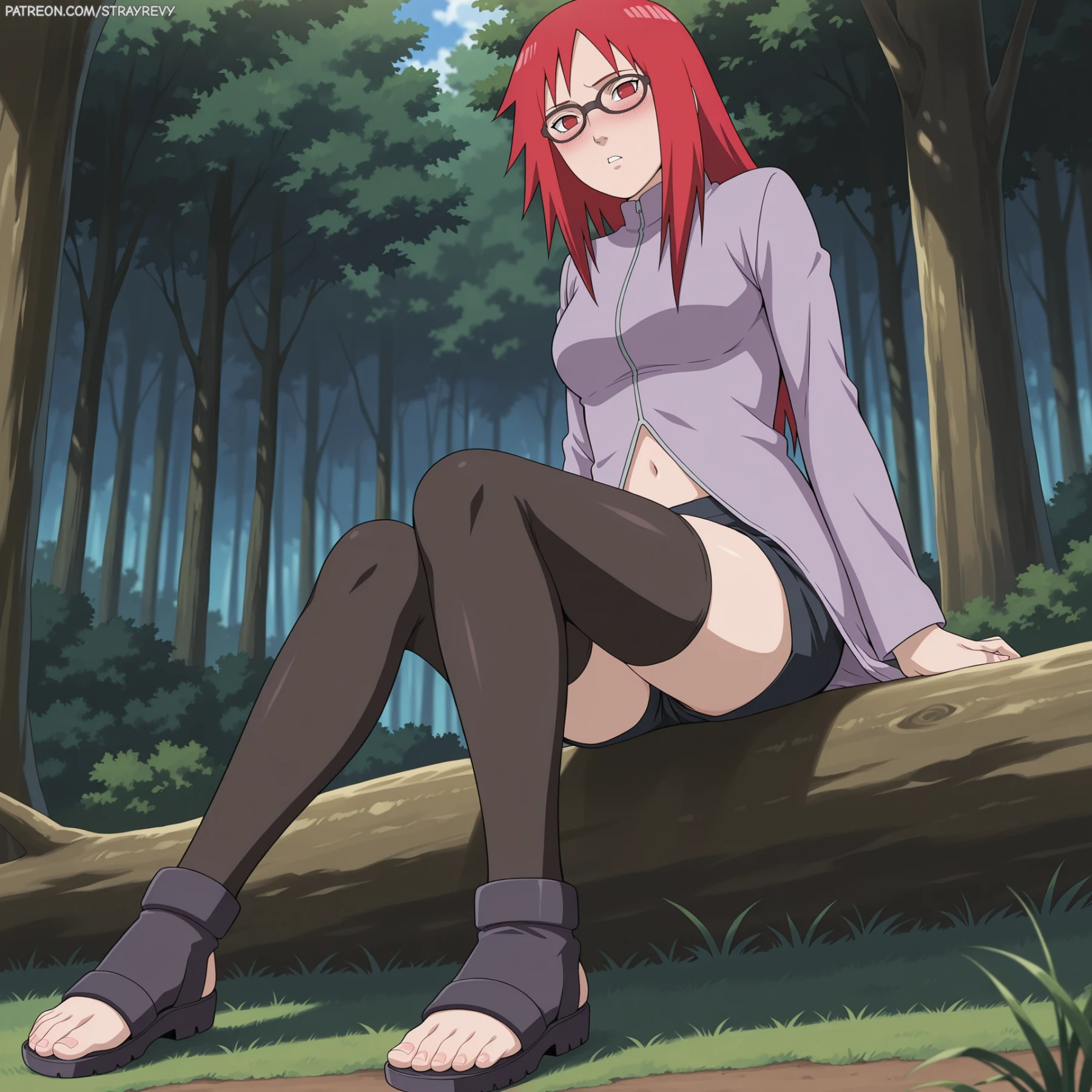 Karin Uzumaki | Naruto Shippuden Hentai by StrayRevy - Uncensored - Image 3