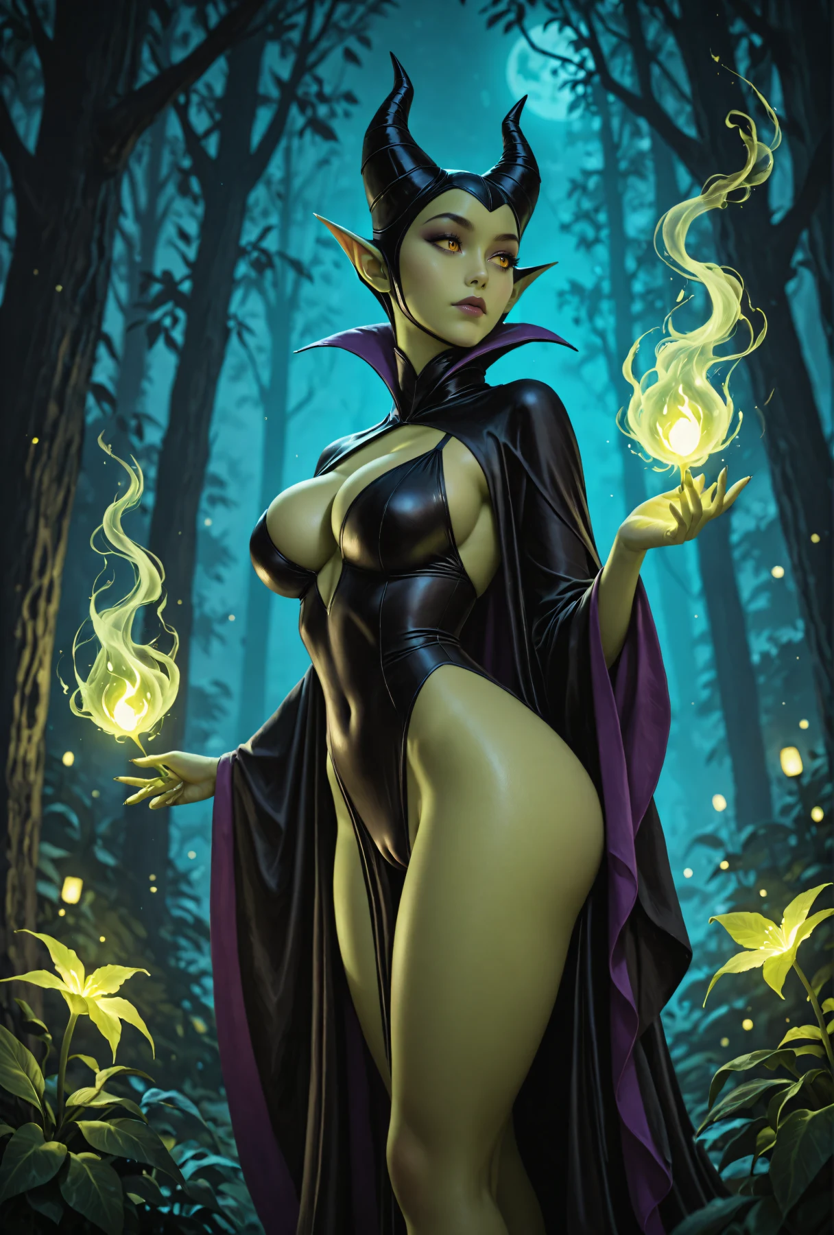 Maleficent - Dark Desires - Regular - Lingerie Hentai by naughty neurals - Uncensored - Hentai Image 11
