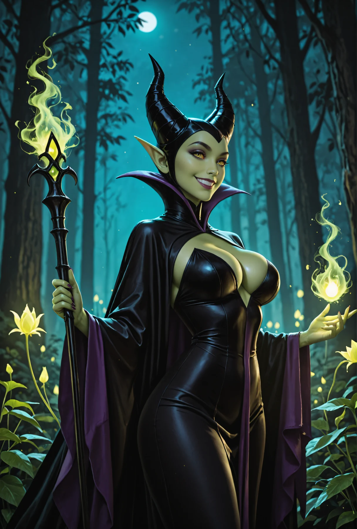 Maleficent - Dark Desires - Regular - Lingerie Hentai by naughty neurals - Uncensored - Hentai Image 20