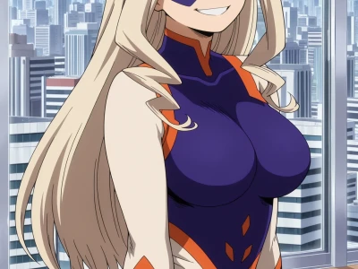 Izuku Midoriya AI Hentai - Mt. Lady "Yu Takeyama" | My Hero Academia Hentai by StrayRevy - Uncensored