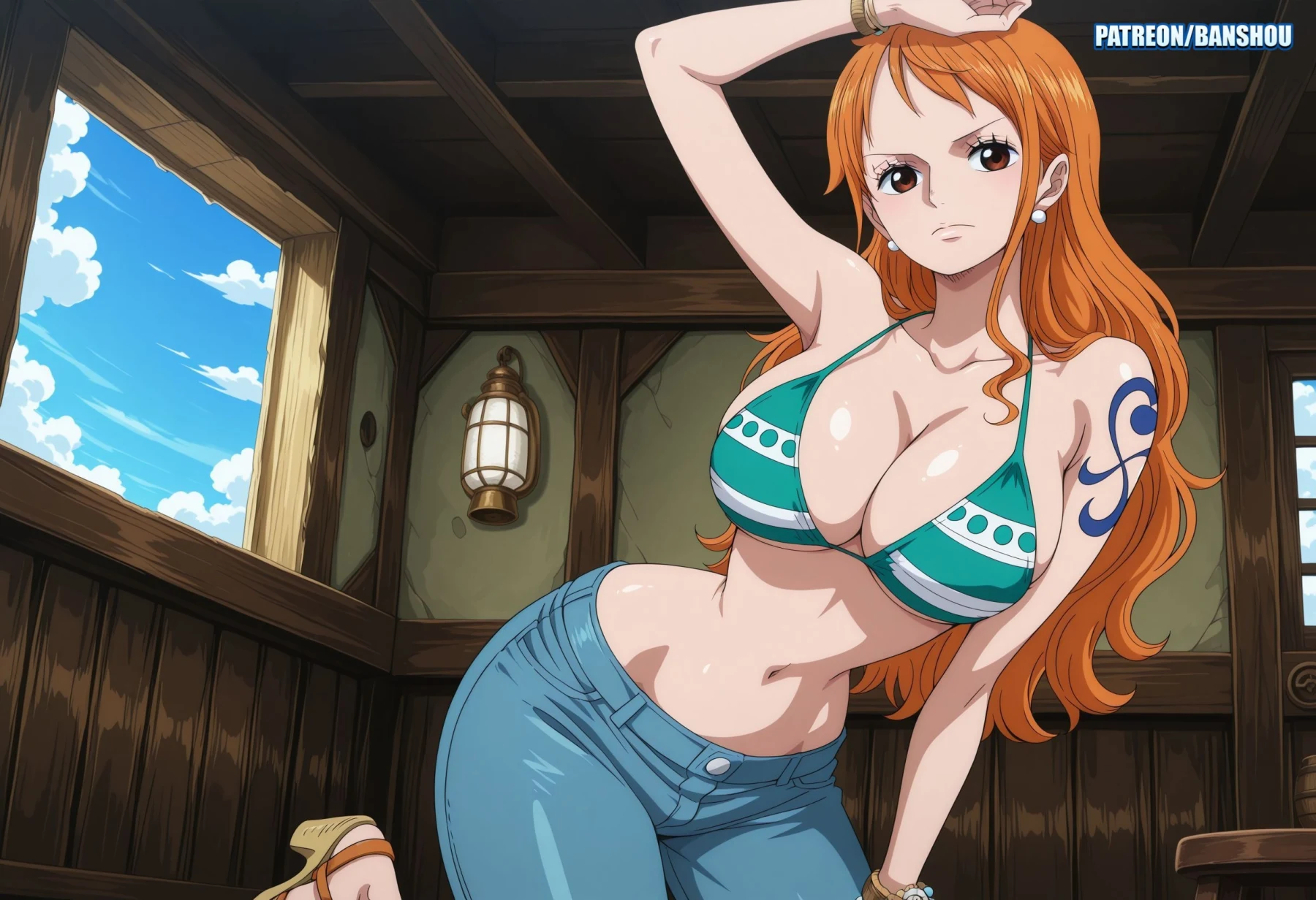 Nami #7 Hentai by Banshou - Uncensored - Hentai Image 1