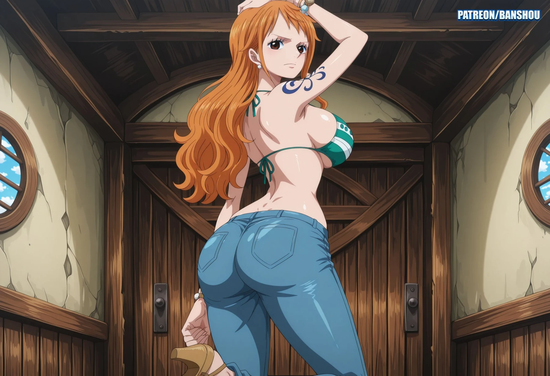 Nami #7 Hentai by Banshou - Uncensored - Hentai Image 4