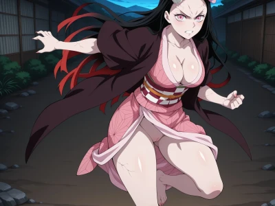 Nezuko #1 Hentai by Banshou - Uncensored - Hentai Hentai
