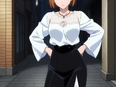 Nobara Kugisaki | Jujutsu Kaisen Sex by Bluu AI